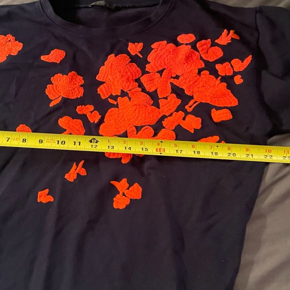 J. Crew Floral embroidered crew neck sweatshirt - Picture 6 of 16